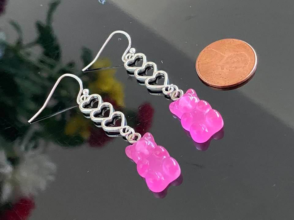 Teddy Bear Earrings